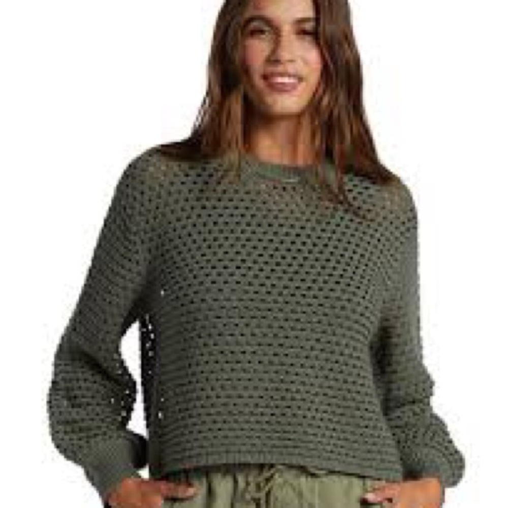Roxy California lover olive Green Women's Sweater